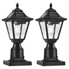 2 Pack Solar Post Lights With Pier Mount Base, 6000K Motion Sensor Lamp.... Fixed Price $109.69.