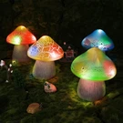 2 Pcs Mushroom Solar Lights Decor Garden Outdoor 4.7X5.7 Inch Wa.... Fixed Price $37.59.