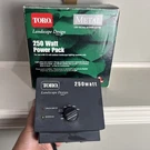 Toro 250 Watt Power Pack Landscape Walk Light Model 52650 Dusk Dawn Timer Used. Fixed Price $15.96.