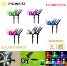2X Solar Spotlight Led Outdoor Garden Lawn Landscape Security Pathway Lamp. Fixed Price $39.99.