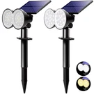 Kasonic Solar Spot Lights Outdoor, Waterproof Led Pack, 2-COLOR. Fixed Price $30.99.