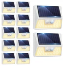 Vighep 12PACK White Solar Lights Outdoor Motion Sensor, 3000K Warm LIGHT/3 Li.... Fixed Price $108.39.