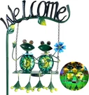 Hongland Solar Lights Outdoor Waterproof, Frog Swing Garden Decor,. Fixed Price $54.78.