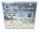 Set Of 4 Brinkmann Dusk Dawn Low Voltage Landscape Path Lights No Cabl. Fixed Price $78.25.