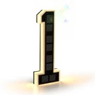 Isunmea Inch Solar Lighted House Numbers For Outside, Up 9IN, 1-BLACK. Fixed Price $41.58.