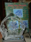Solid Glass "fairy Pixie" Table Ornament W/led Light/color Changing/changes. Fixed Price $22.88.