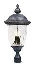 Maxim 40420WGOB Carriage House Vx 3 Light Outdoor Post Lantern- Bronze 26.5"H. Fixed Price $318.00.