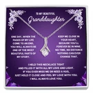 Best Granddaughter Necklace Grandma Grandpa Inspirational Cz Pendant Gift Box. Fixed Price $69.95.