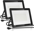 Super Bright 300W Led Flood Lights 2 Pack - IP66 Waterproof Outdoor Security. Fixed Price $99.99.