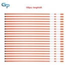 100 Pcs 5/16" Diameter Orange Snow Stakes Driveway Markers W/ Reflective. Fixed Price $76.63.