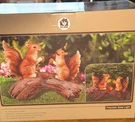 Vp Home Polyresin Solar Light Squirrel Outdoor Garden Statue Brown New. Fixed Price $19.78.