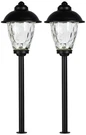 Concord Black 18" High Led Landscape Path Lights Set Of 2. Fixed Price $139.98.