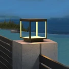 Solar Outdoor Post Lights 16X16IN, Dusk Till Dawn Stainless Steel. Fixed Price $214.67.