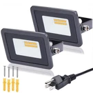Miwat 2PACK 10W Plug In Led Flood Light, Warm White Work IP68 Wate.... Fixed Price $24.74.