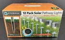 12 Pack Solar Led Pathway Lights Stainless Steel Outdoor Weatherproof. Fixed Price $19.99.