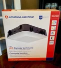 Lithonia Lighting Cny Led Alo SWW2 Uvolt Pe Pir M2 / 10"W 3 Bronze. Fixed Price $95.00.