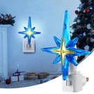 Christmas Decorations Bethlehem Star Light, Blue, White. Fixed Price $14.76.
