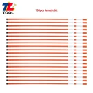 100 6FEET 5/16" Diameter Orange Reflective Markers Driveway Snow Stakes. Fixed Price $75.38.