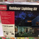 New Sealed Box Toro Outdoor 14PC Lighting Kit Model 52476. Fixed Price $99.99.