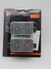 Portfolio Landscape Marker Led Solar Lights 2-PACK Black Iron Finish #0010065. Fixed Price $22.88.