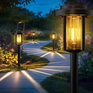 Hmdecor Solar Pathway Lights, 8 Pack Outdoor IP65 Waterproof, Gar.... Fixed Price $60.14.