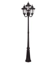 Livex Oxford 4 Light 93" Tall Outdoor Multi Head Post Bronze 7869-07. Fixed Price $699.99.