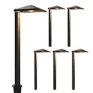Gkoled 6 Pack Ul Listed Low Voltage Pathway Lights, 12V 3W 140LM 3000K Waterproo. Fixed Price $145.79.