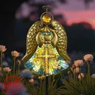 Hokfirm Solar Angel Garden Stake Pathway Light Outdoor Decor. Fixed Price $42.99.