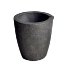 #3 6KG Metal Cap. Megacast , Foundry Clay Graphite Crucibles Black Cup. Fixed Price $35.66.