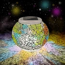 Aukora Color Changing Solar Powered Glass Ball Garden Lights, Lantern Outd. Fixed Price $45.39.