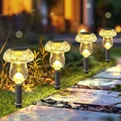 Solar Lights Outdoor, Pathway Warm WHITE-8PACK. Fixed Price $35.99.