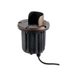 Kichler MR16 Brass 5" Inground Accent Light With Cowl, Centennial. Fixed Price $45.00.