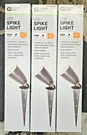 Commercial Electric Line Voltage Bronze Led Landscape Flood Light 3 Pack. Fixed Price $26.48.