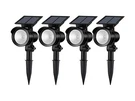 Brightown Solar Spot Lights Outdoor 360 Adjustable Pack 4 - Black. Fixed Price $49.41.