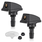Xislet Windshield Washer Nozzle Universal 2PCS Aimable Front Spray.... Fixed Price $21.07.
