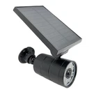 Draw Green Led Solar Motion Sensor Lamp Black, Indoor/outdoor Spot Light - Euc. Fixed Price $12.00.