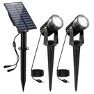 Solar Spot Lights Outdoor 2 Pack Waterproof Led Landscape Lighting Yard Path. Fixed Price $58.49.