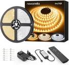 20FT Led Tape Light Novostella Tunable White 3000K-6500K Remote Flexible. Fixed Price $29.99.