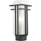 Z-lite 549PHM-BK Abbey Light 15.75 Inch Black Outdoor Post Mount Fixture. Fixed Price $276.00.