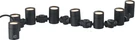 ET2 E42318 Single Tree Hugger 12V Led Bollard Path Light - Black. Fixed Price $376.20.