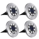 Zgwj Solar Ground Waterproof Garden Pack, White. Fixed Price $29.25.