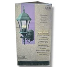 Outdoor Lighting Lantern Porch Garage Cast Aluminum Prime New Open Box Vtg. Fixed Price $19.99.