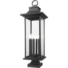 Z-lite 5017PHXLS-SQPM-BK Tiberius Post Light Accessories Black. Fixed Price $486.20.