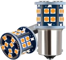 12V Amber Yellow BA15S 1003 1141 7506 1156A 28-CHIP Led Bulb Super Bright. Fixed Price $22.99.