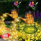 Vookry 2 Pack Butterfly Sunflower Solar Watering Can Lights. Fixed Price $73.99.