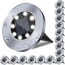 Rayolon Solar Ground Light, Waterproof Garden Lights, Upgraded Outdoor Bright. Fixed Price $52.22.