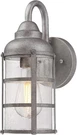 Westinghouse 6357700 Rezner One-light, Galvanized Steel. Fixed Price $119.95.