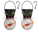 Starsoul 2 Pack Snowman Solar Lanterns, Outdoor. Fixed Price $19.99.