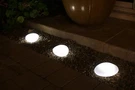 Solar Path Stones - Waterproof Garden Markers Set 3. Fixed Price $34.95.