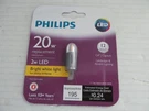 Philips 12V Led G4 Capsule Bulb, 20W Replacement, Bright White Light, Non-dim. Fixed Price $13.95.